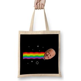 Humuts Joe Biden Nyan Cat Bez Çanta