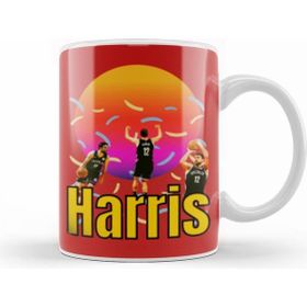 Humuts Joe Harris Vintage Art Legend Basketball Gift Beyaz Kupa