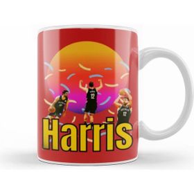 Humuts Joe Harris Vintage Art Legend Basketball Gift Beyaz Kupa