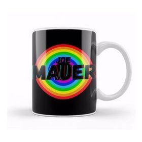 Humuts Joe Mauer Baseball Gifts Vintage Retro Rainbow For Boys And Dad Kupa Bardak