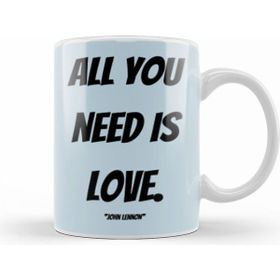 Humuts John Lennon Quote Beyaz Kupa