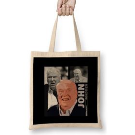 Humuts John Madden Memories Açık Bej Uzun Saplı Bez Çanta