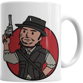 Humuts John Marston Vault Boy Kupa Bardak