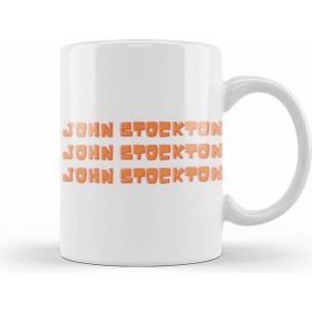 Humuts John Stockton Basketball Gifts Vintage Retro Rainbow Quotes For Boys And Dad Kupa Bardak