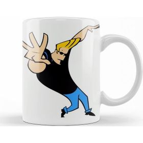 Humuts Johnny Bravo Beyaz Kupa