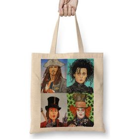 Humuts Johnny Depp Bez Uzun Saplı Açık Bej Rengi Çanta