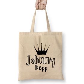Humuts Johnny Depp Bez Uzun Saplı Açık Bej Rengi Çanta