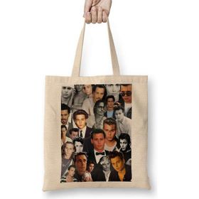 Humuts Johnny Depp Collage Bez Kadın Günlük Çanta