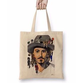 Humuts Johnny Depp No Back Bez Kadın Günlük Çanta