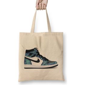 Humuts Jordan 1 Retro High Tie-Dye W Bez Kadın Günlük Çanta
