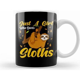 Humuts Just A Girl Who Loves Sloths Cute & Funny Sloth Kupa