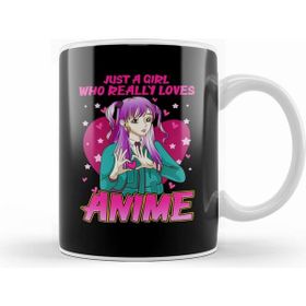 Humuts Just A Girl Who Really Loves Anime Japanese Kawaii Kupa Bardak