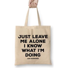 Humuts Just Leave Me Alone I Know What I'm Doing Raikkonen Bez Kadın Günlük Çanta