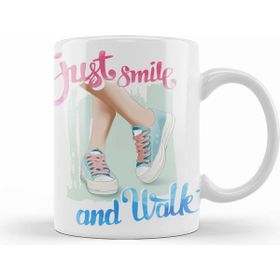 Humuts Just Smile And Walk Kupa Bardak