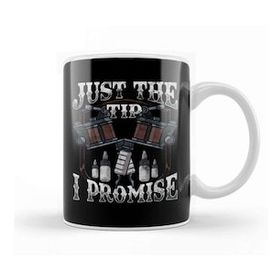 Humuts Just The Tip I Promise Tattoo Artist Inked Pun Kupa