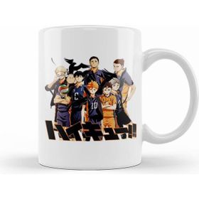 Humuts Karasuno Team Volleyball Haikyuu Anime Beyaz Kupa