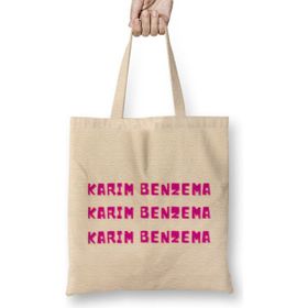 Humuts Karim Benzema -Ballon D'or -The Best Player In The World 2021 - Vintage Retro Rainbow Style Bez Kadın Günlük Çanta