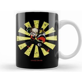 Humuts Katsuki Bakugo Retro Japanese My Hero Academia Beyaz Kupa