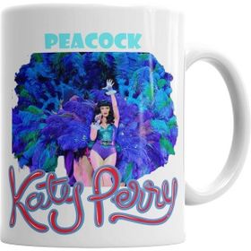 Humuts Katy Perry Peacock Beyaz Kupa