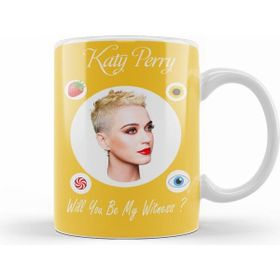 Humuts Katy Perry Witness Beyaz Kupa