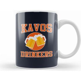 Humuts Kavos Drinkers Cheers Beers Beyaz Kupa