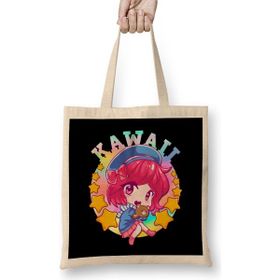Humuts Kawaii Cute Anime Girl Japanese Manga Bez Kadın Günlük Çanta