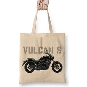 Humuts Kawasaki Vulcan S Açık Bej Uzun Saplı Bez Çanta