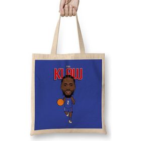 Humuts Kawhi Leonard The Klaw Açık Bej Uzun Saplı Bez Çanta