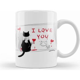 Humuts Kedi Cat Love Kupa
