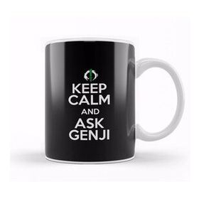 Humuts Keep Calm And Ask Genji Overwatch Kupa