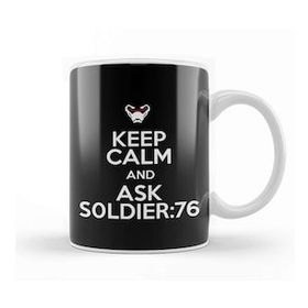 Humuts Keep Calm And Ask Soldier 76 Overwatch Kupa