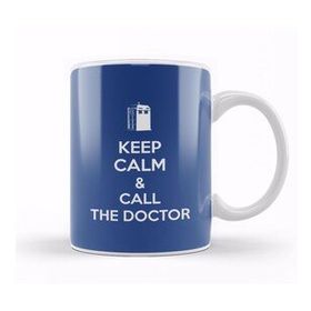Humuts Keep Calm And Call The Doctor Who Kupa