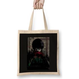 Humuts Ken Kaneki Tokyo Ghoul 02 Bez Uzun Saplı Açık Bej Rengi Çanta