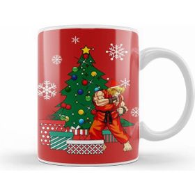 Humuts Ken Masters Around The Christmas Tree Street Fighter Kupa