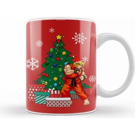 Humuts Ken Masters Around The Christmas Tree Street Fighter Kupa