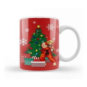 Humuts Ken Masters Around The Christmas Tree Street Fighter Kupa