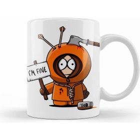 Humuts Kenny I am Fine Beyaz Kupa