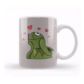 Humuts Kermit Love Meme Kupa