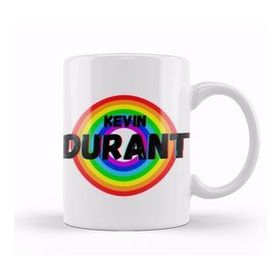 Humuts Kevin Durant Basketball Gifts Vintage Retro Rainbow Quotes For Boys And Dad Kupa