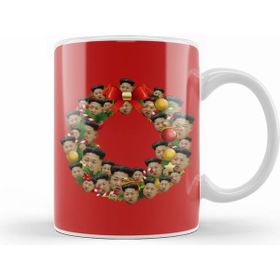 Humuts Kim Jong Un Multiface Christmas Wreath Kupa