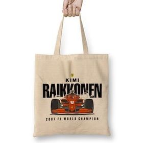 Humuts Kimi Raikkonen 2007 World Champion Bez Kadın Günlük Çanta
