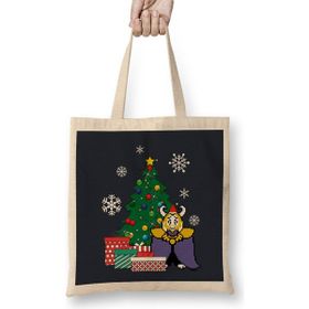 Humuts King Asgore Around The Christmas Tree Undertale Bez Kadın Günlük Çanta