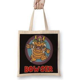 Humuts King Bowser Super Mario Classica Fanart Bez Kadın Günlük Çanta