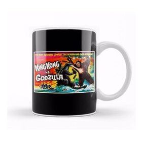 Humuts King Kong vs Godzilla Robzilla Beyaz Kupa