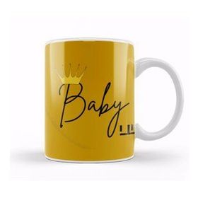 Humuts King Lil Baby Hıp Hop Logo Merch Beyaz Kupa