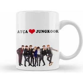 Humuts Kişiye Özel Bts Kupa Bardak
