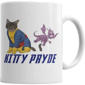 Humuts Kitty Pryde Lince Negra Cat Kedi Kupa Bardak