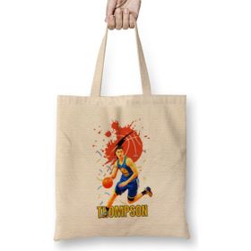 Humuts Klay Thompson Klay Thompson Vintage Art -Legend Basketball Gift Vintage Retro Style Bez Çanta