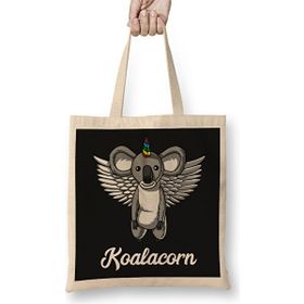 Humuts Koala Bear Unicorn Koalacorn Bez Çanta