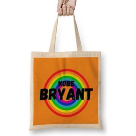 Humuts Kobe Bryant - Basketball Gifts Vintage Retro Rainbow Quotes For Boys And Dad Bez Çanta